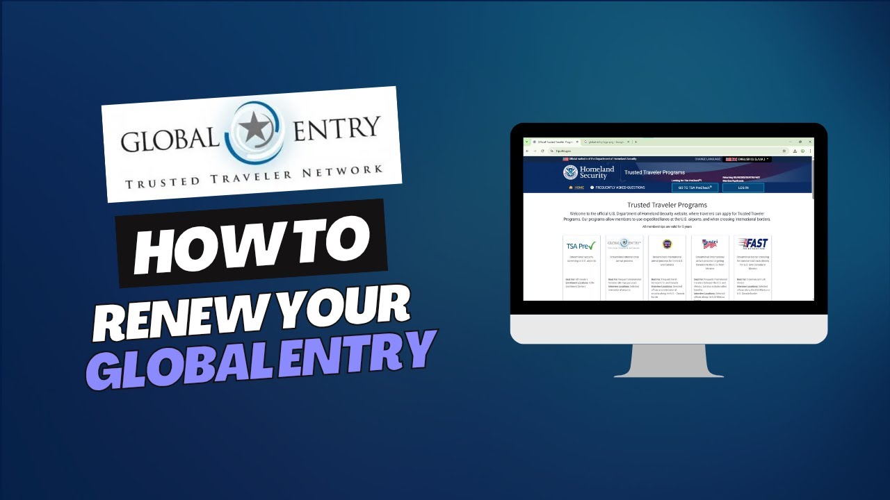 HOW TO RENEW YOUR GLOBAL ENTRY (NEW METHOD 2026)