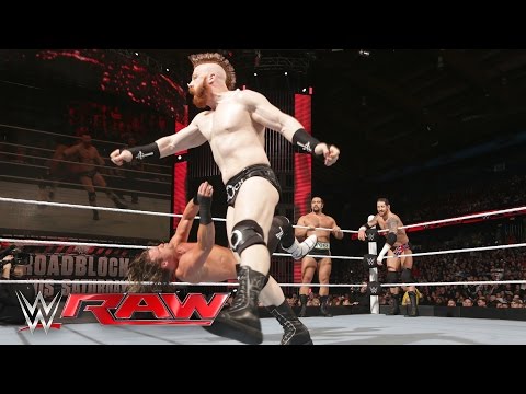 Dolph Ziggler vs. Sheamus, Rusev & King Barrett - Elimination Tag Team Match: Raw, March 7, 2016