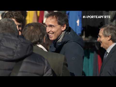 Francesco Boccia a Napoli, Mercato di Scampia - #APORTEAPERTE