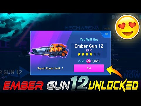 EMBER GUN 12 UNLOCKED 😍🔓 || MECH ARENA || HRG ||