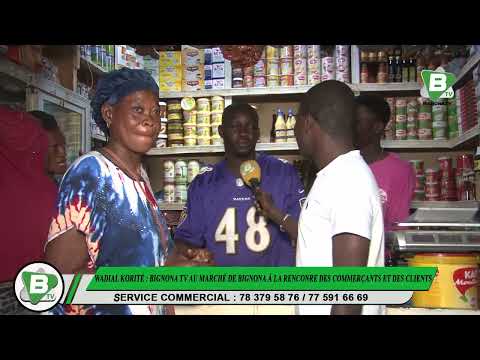 Wadial korité : Bignona TV au marché de bignona à la rencontre des commerçants et des clients