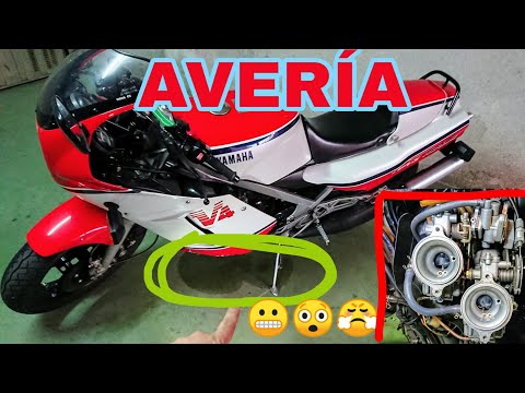 1ª AVERÍA YAMAHA RD 500 😤 🛠️Desmontar, arreglar, montar y prueba