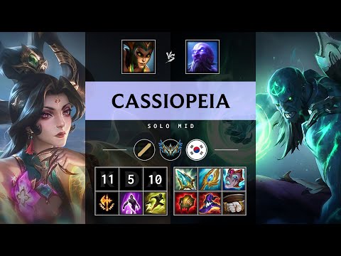 Cassiopeia Mid vs Ryze - KR Challenger Patch 25.15