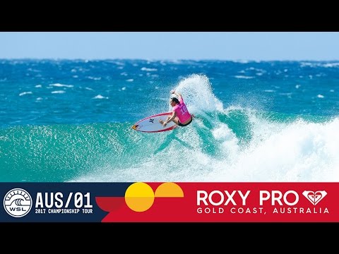 Moore vs. Gilmore vs. Macaulay - Roxy Pro Gold Coast: Round Three, Heat 4