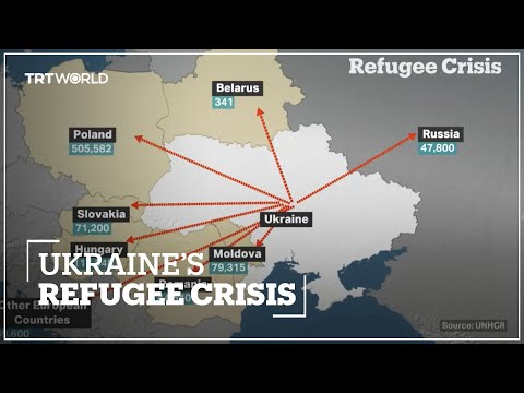 UN refugee agency says 1M people have fled Ukraine conflict