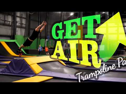 Jumping at Get Air Trampoline Park