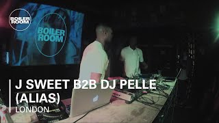 J Sweet B2B DJ Pelle (Alias) Boiler Room DJ Set