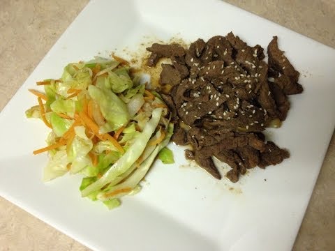 How to make reduced calorie beef misono