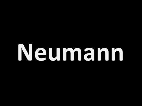 How to Pronounce Neumann? (German Surname)