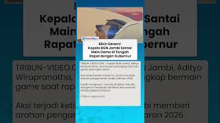 Sosok Adityo Wirapranatha, Kepala BGN Jambi yang Viral Main Game saat Rapat Mudik 2026