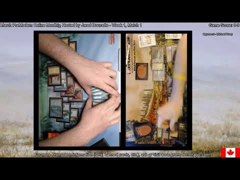 PreModern March - Match 1, Game 2 (UW Landstill vs BG Rock)