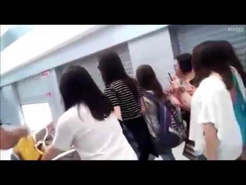 150816 f(x) Victoria Arrival in Milan (Malpensa Airport)