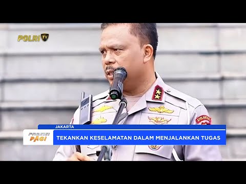 KAKORLANTAS POLRI PIMPIN APEL KONSOLIDASI PATWAL KHUSUS, TEKANKAN KESELAMATAN SAAT JALANKAN TUGAS