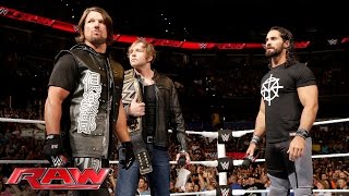 Seth Rollins and Dean Ambrose address the Roman Reigns controversy: Raw, June 27, 2016