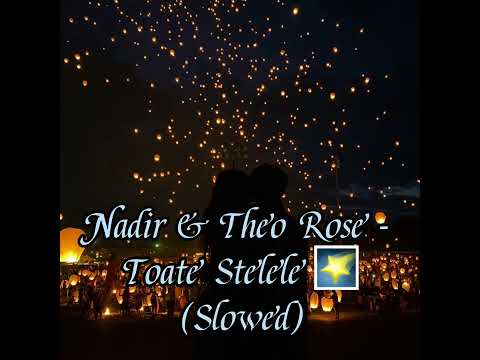 Nadir & Theo Rose - Toate Stelele 🌠 (Slowed)