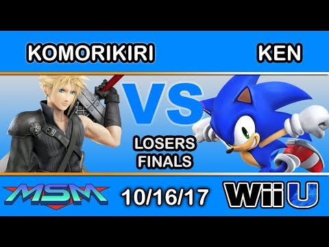 MSM 118 - 2GG | komorikiri (Cloud) Vs. KEN (Sonic) Losers Finals