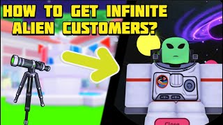 HOW TO GET INFINITE ALIEN CUSTOMERS? | Roblox My Restaurant Myths & Glitches