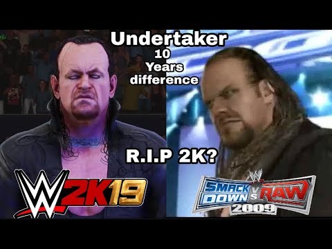 Wwe 2k19 vs SVR 2009...10 years Of Difference