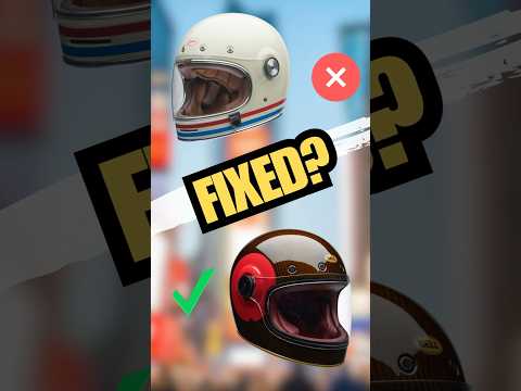 Original vs GT D Which Helmet Is Actually Quieter? #MotorcycleGear #Shorts