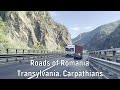 Romania Driving In Romania Sibiu To Bucharest Background Video