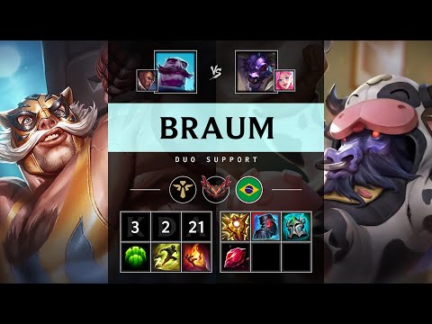 Braum Support vs Alistar - BR Grandmaster Patch 25.10