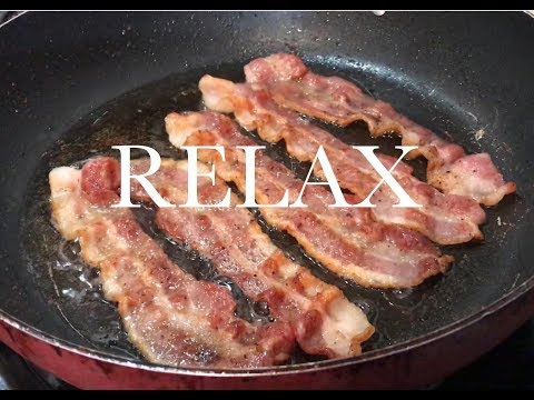 Sizzling Bacon Cooking Sounds | Food ASMR | Relax | The Sounds of Food