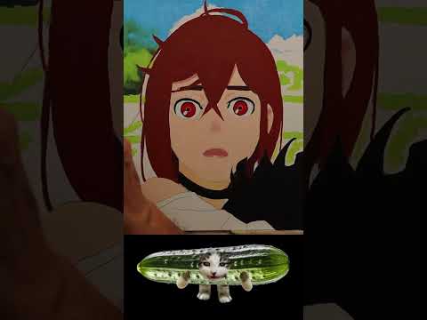 Momo background in oils 1/Fondo al óleo de Momo parte 1 #cesartworkshop #oilpainting #fanart #anime