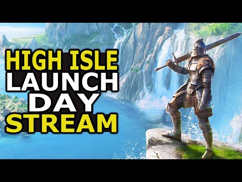 ESO High Isle Launch Day Stream! Exploring and Giving Tips and Tricks