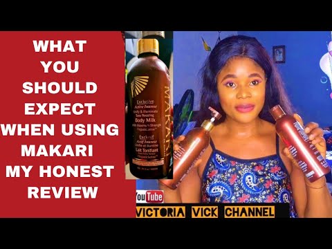 Makari Toning Glycerin and Makari Exclusive Toning Body Milk Review/How to Use & the Side Effects.