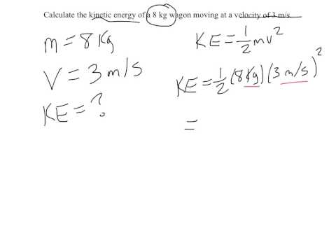 Calculating Kinetic and Potential Energy (FIRST ANSWER SHOULD BE 36 NOT 144)