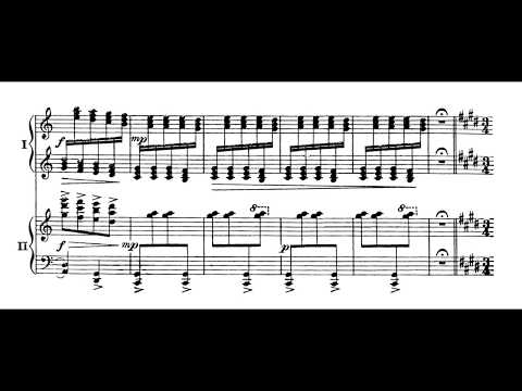Octavio Pinto - Cenas infantis (versão para 2 pianos) (Duo Turgeon)