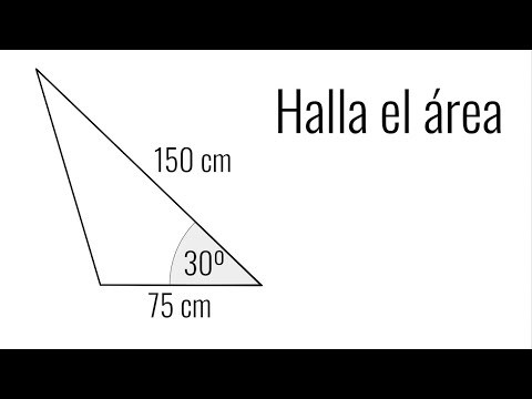 CÓMO CALCULAR EL ÁREA DEL TRIÁNGULO. Trigonometría Básica