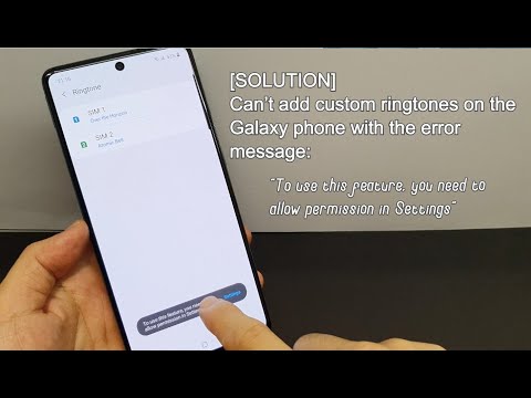 Solution: Can’t add custom ringtones on the Galaxy phones