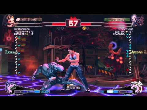 Kurokamilong (Ibuki) vs. POONGKO (Seth) - SSFIV AE 2012 Match
