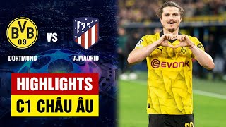 Highlights: Dortmund - Atletico Madrid | Người cũ MU lên tiếng, chủ nhà ngược dòng siêu ngoạn mục