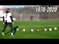 Scoring A Knuckleball Goal With Every Famous Football From 1970-2020