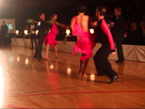 Alfred Palmgren & Jeanette Carlsson in a samba (SM 2010)