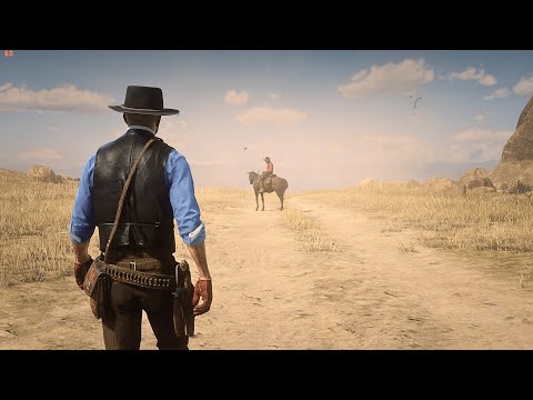 Bounty Hunter with Low Honor - Red Dead Redemption 2 Brutal Combat PC Gameplay