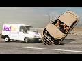 BeamNG Drive Realistic Car Crashes Dangerous Driving 9