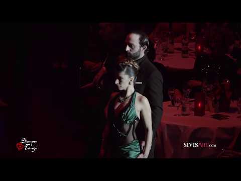 Carolina Giannini  & Leonel Di Cocco 2/4. Negracha. Baden-Baden Tango Festival, 9th November 2019.