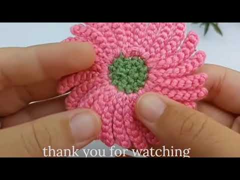 "Crochet Flowers 🌸 | Very Beautiful New Design with Fresh Look"