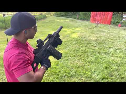 H&K G36C Full Auto Demo