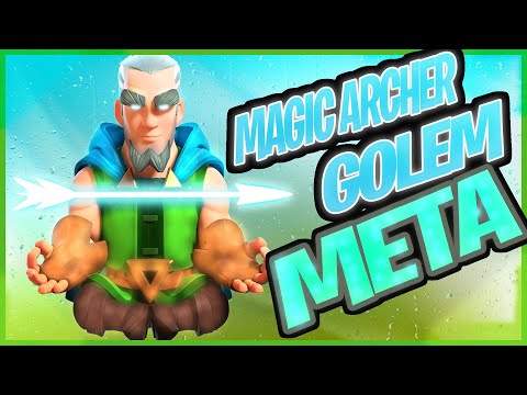 Golem Magic Archer Deck | Clash Royale Ladder Deck