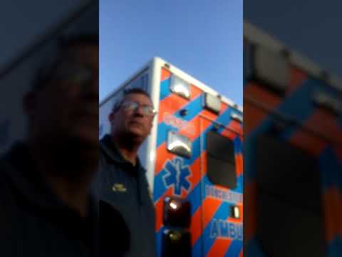 Police and ems showing mercy