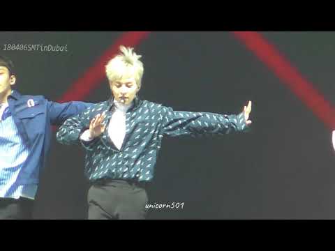 180406 Xiumin focus SMT  Dubai