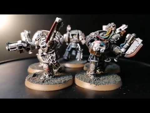 Gorgon Terminators of the 10th Legion the Iron Hands 30k Horus Heresy