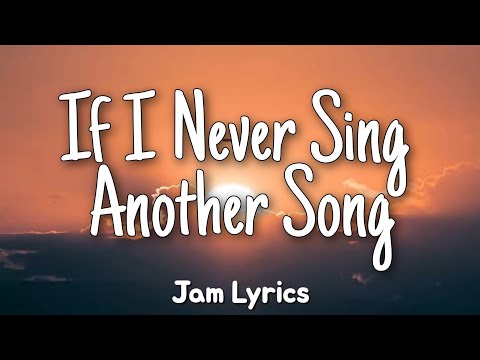 If I Never Sing Another Song - Matt Monro ✓Lyrics✓