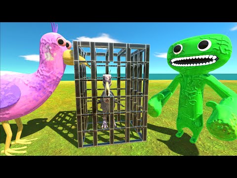 Who Can Eat Terror Bird Meat | Opilia Bird or Jumbo Josh - Animal Revolt Battle Simulator