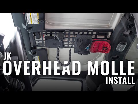 JK Overhead MOLLE Panel Install