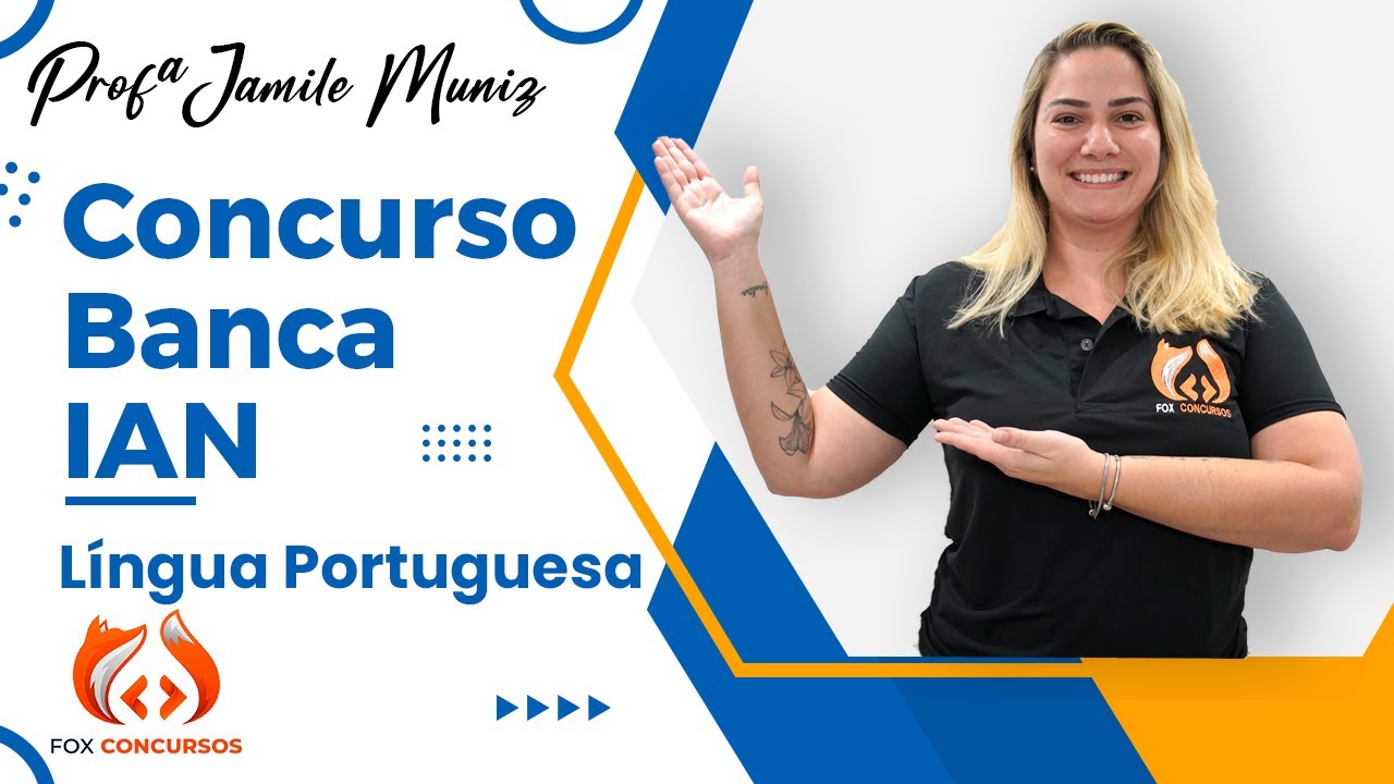 Língua Portuguesa - Banca IAN - Exercícios Gramática